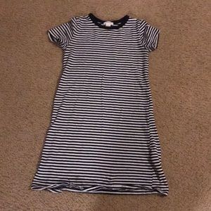 A shirt dress